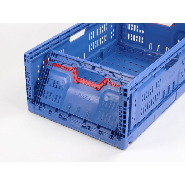 Bouhiron Emballages : Caisse plastique pliable >> Caisse pliable