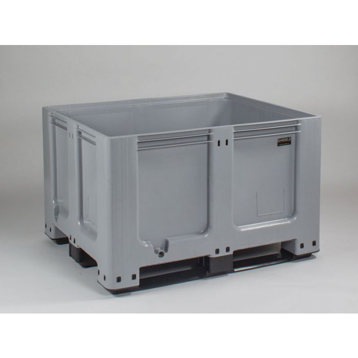 Caisse palette plastique avec couvercle 1100L Strongbox 2180x1000x820 mm