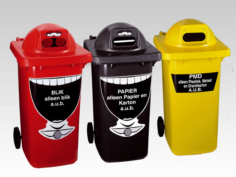Poubelle de tri sélectif pour la gestion de vos déchets - ADEL 42